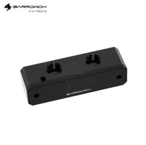 Barrowch Temperature display terminal connector for GPU water block Mirror edition