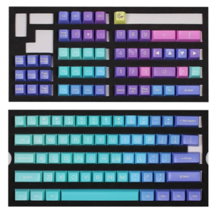 Azure SA keycap set/US/ ABS/Seamless double shot/Azure theme keycaps