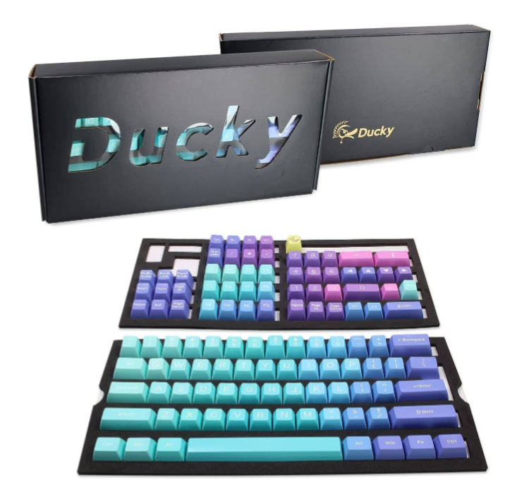 Azure SA keycap set/US/ ABS/Seamless double shot/Azure theme keycaps - Image 2