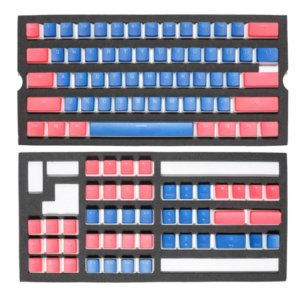 Ducky Pudding Classic Blue Keycap108-Key PBT Double-shot