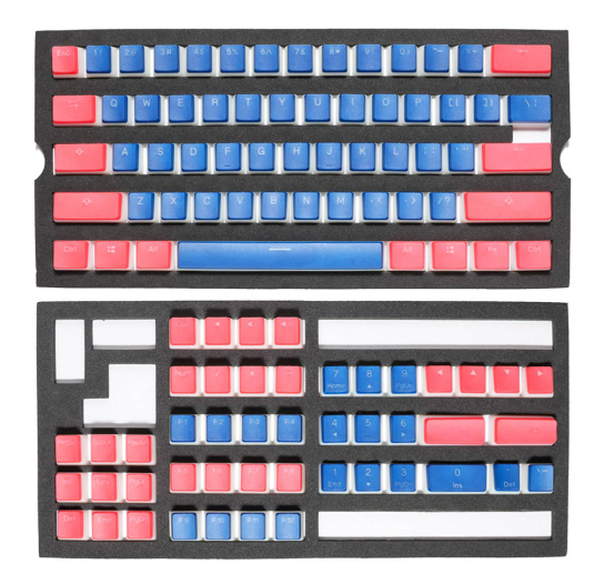 Ducky Pudding Classic Blue Keycap108-Key PBT Double-shot