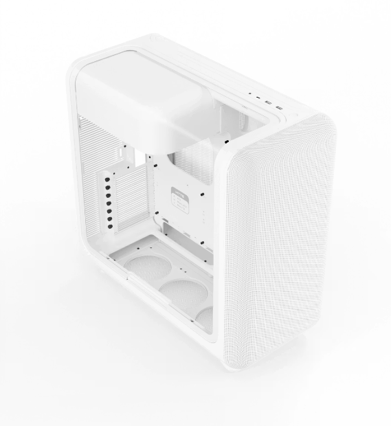 Hyte X50 Modern Performance Case Snow White - Image 3