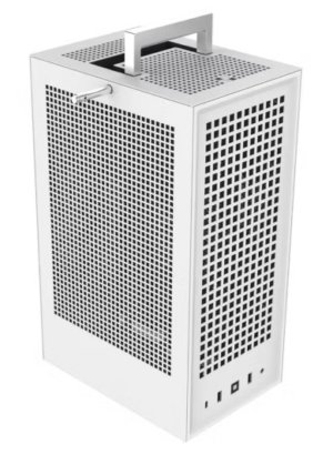 Hyte Revolt 3 Premium ITX Small Form Factor Case Snow White