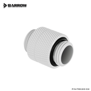Barrow Rotary Male To Male Extender-White