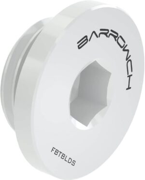 Barrowch ultra-thin Inner six angle Stop Plug Fitting-White