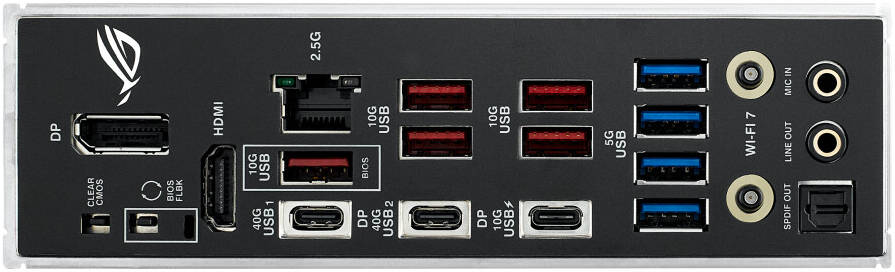 ASUS ROG Strix X870-F Gaming WiFi AM5 ATX Motherboard, AMD X870 Chipset, 4x DDR5 DIMM Slots, 192GB Max Memory, 4x M.2 Slots, 1x PCIe 5.0 x16 - Image 7