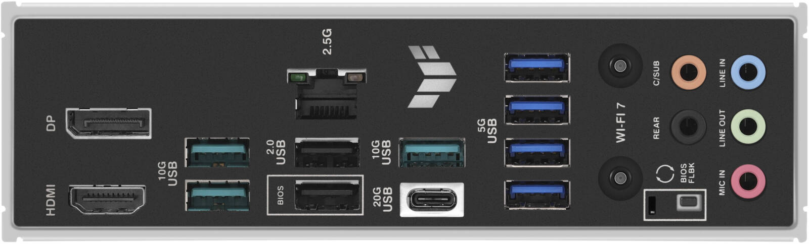 ASUS TUF GAMING B850-Plus Wi-Fi AM5 ATX Motherboard, AMD B850 Chipset, 4x DIMM DDR5 Slots, Up to 192GB Max Memory, 1 x PCIe 5.0 x16 SafeSlot, 3 x M.2 Slots, WiFi & BT Connectivity - Image 6