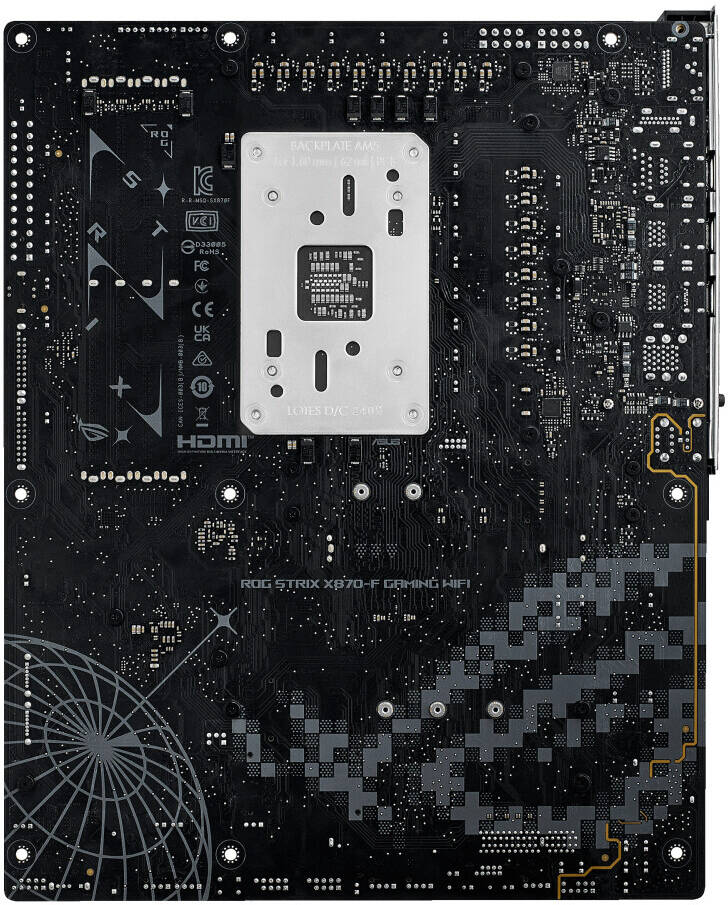 ASUS ROG Strix X870-F Gaming WiFi AM5 ATX Motherboard, AMD X870 Chipset, 4x DDR5 DIMM Slots, 192GB Max Memory, 4x M.2 Slots, 1x PCIe 5.0 x16 - Image 6