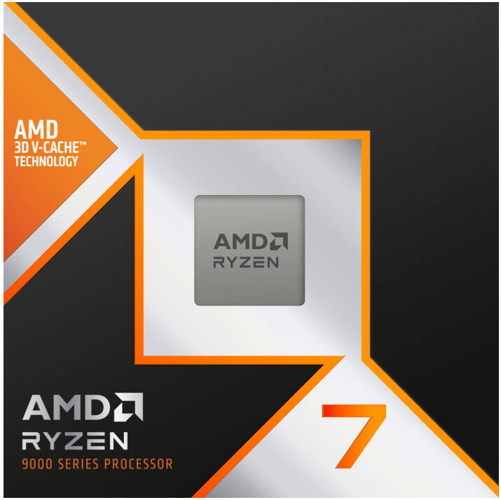 AMD Ryzen 7 9800X3D AM5 Desktop Processor, 8 Cores & 16 Threads, Up to 5.2 GHz Max Boost Clock, Integrated AMD Radeon Graphics, 192GB Max Memory, Dual Channel, 96MB L3 Cache